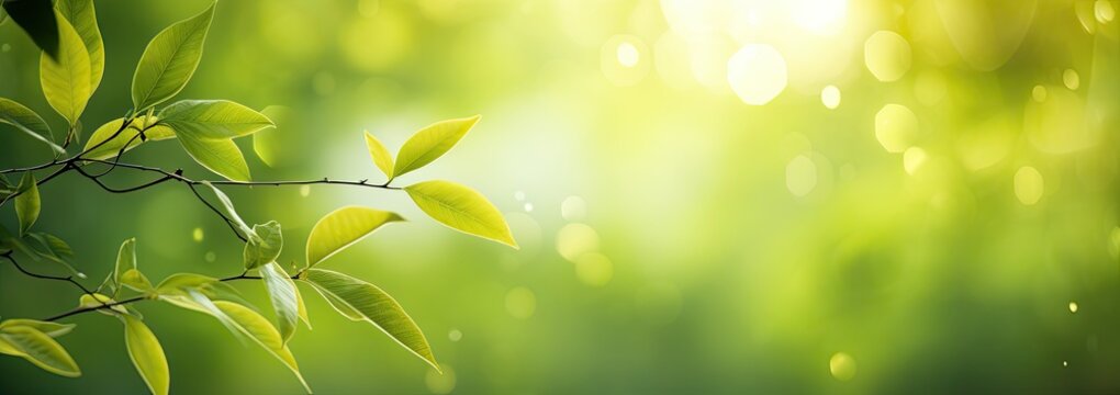 green nature leaf with bokeh background (1)