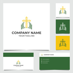 Modern Church Education Logo Design