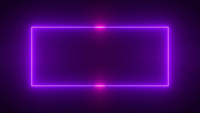 abstract seamless background blue purple circular spectrum animation ultraviolet rays neon glowing lines abstract background with neon squares pattern