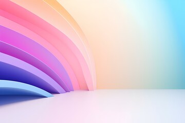 rainbow color background made by midjeorney