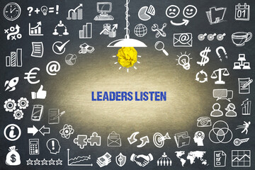 Leaders listen