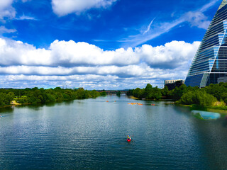 Austin Texas Iconic Images - Lady Bird Lake from S. 1st Street  2 © Jedidiah