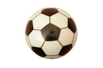 Fototapeta na wymiar Soccer ball isolated on a white background.