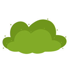 Fototapeta premium cloud with leaves