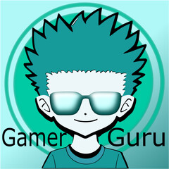 Boy anime with sunglasses gaming logo gamer logo of a boy eps jpg svg modern logo gaming character