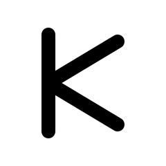 Vector arrow chevron with line left icon. Black, white background. Perfect for app and web interfaces, infographics, presentations, marketing, etc.