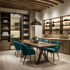 modern kitchen interior