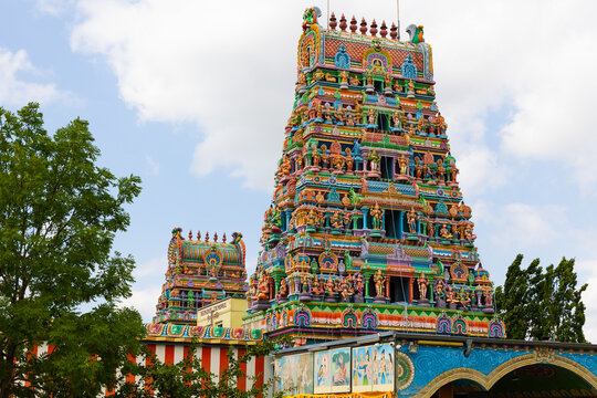 Sri-Kamadchi-Ampal-Tempel in Hamm, NRW, Deutschland