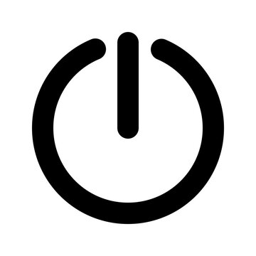 Editable vector power switch icon. Part of a big icon set family. Perfect for web and app interfaces, presentations, infographics, etc
