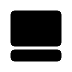 Editable vector image thumbnail and description icon. Part of a big icon set family. Perfect for web and app interfaces, presentations, infographics, etc