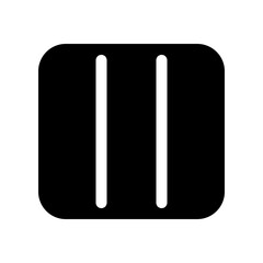 Editable vector three columns view icon. Part of a big icon set family. Perfect for web and app interfaces, presentations, infographics, etc