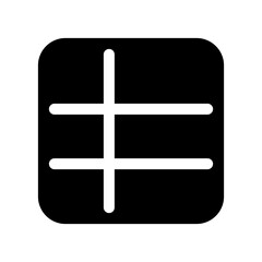 Obraz premium Editable spreadsheet table vector icon. Part of a big icon set family. Perfect for web and app interfaces, presentations, infographics, etc