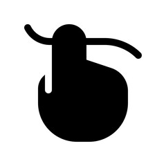 Editable hand gesture touch vector icon. Part of a big icon set family. Perfect for web and app interfaces, presentations, infographics, etc