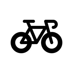 Editable bicycle vector icon. Vehicles, transportation, travel. Part of a big icon set family. Perfect for web and app interfaces, presentations, infographics, etc