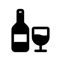 Editable wine vector icon. Part of a big icon set family. Perfect for web and app interfaces, presentations, infographics, etc