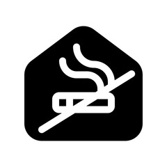 Editable no smoking room vector icon. Part of a big icon set family. Perfect for web and app interfaces, presentations, infographics, etc