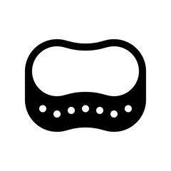 Editable cleaning sponge, scrubber vector icon. Part of a big icon set family. Perfect for web and app interfaces, presentations, infographics, etc