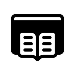 Editable digital, online library vector icon. Online learning, course, tutorial. Part of a big icon set family. Perfect for web and app interfaces, presentations, infographics, etc