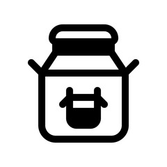 Editable milk can vector icon. Diary, farm, drink, beverage. Part of a big icon set family. Perfect for web and app interfaces, presentations, infographics, etc