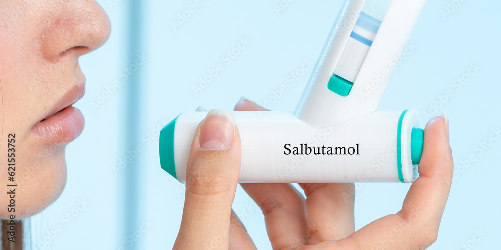 Canvas Prints Salbutamol Medical Inhalation