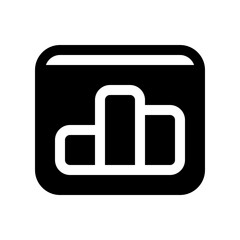 Obraz premium Editable dashboard chart vector icon. SEO, marketing, business. Part of a big icon set family. Perfect for web and app interfaces, presentations, infographics, etc