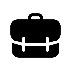 Editable briefcase, suitcase, portfolio vector icon. Business, work, travel. Part of a big icon set family. Perfect for web and app interfaces, presentations, infographics, etc