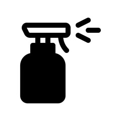 Obraz premium Editable spray bottle vector icon. Barbershop, lifestyle, grooming. Part of a big icon set family. Perfect for web and app interfaces, presentations, infographics, etc