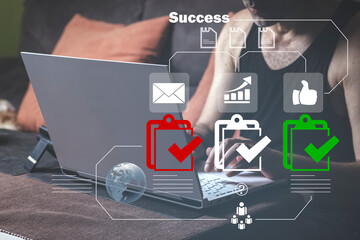 Leadership and work drive business success in a home environment.