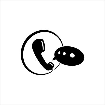 recommend clip art: Telephone Receiver Chatting Icon Y_2203001