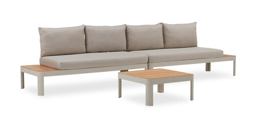 living room sofa set cut out, isolated transparent background