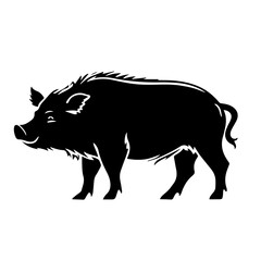 boar silhouette illustration 