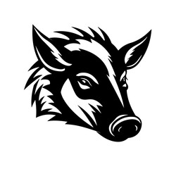 boar silhouette illustration 