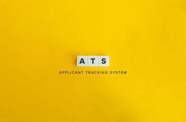 ATS - Applicant Tracking System Acronym and Concept.