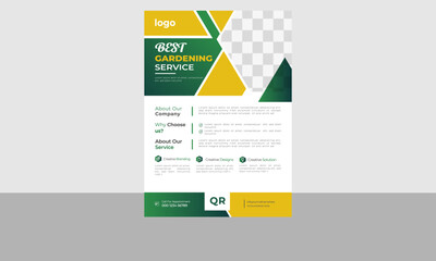 Modern Stylish Business Flyer Template. 