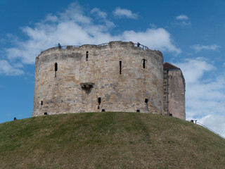 Fototapeta na wymiar Clifford's Tower of York