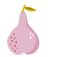 pear fruit Cute Sticker Illustration Element