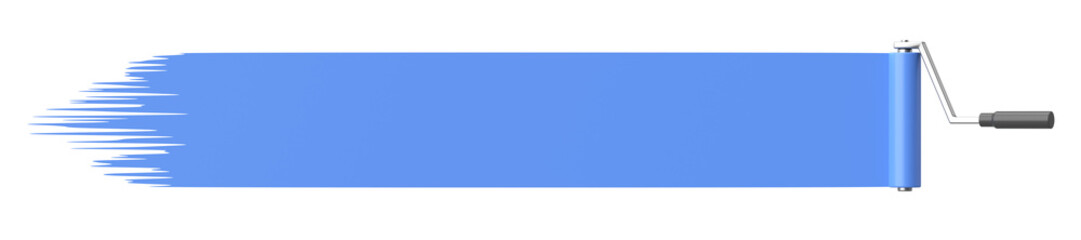 Title label. Header label. 3D illustration.