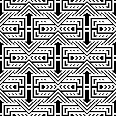 Seamless models. Modern stylish texture. Monochrome, simple. Vector.