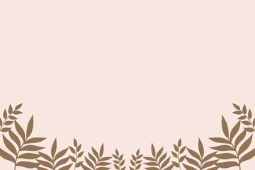 Illustration Vector Graphic of Aesthetic Nature Background Template. Simple and Minimalist Background Template.
