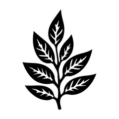 leaf silhouette illustration 