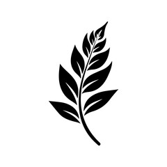 leaf silhouette illustration 