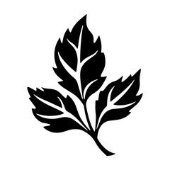 leaf silhouette illustration 