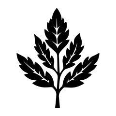 leaf silhouette illustration 