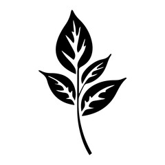 leaf silhouette illustration 