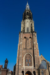 Netherlands, Delft, the new church tower