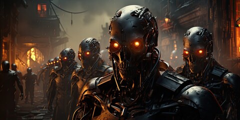 Revolution of the robots at war. Generative AI