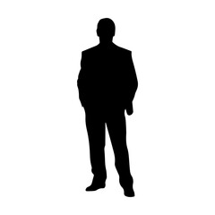 business person silhouette illustration 