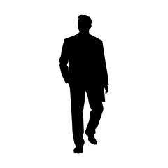business person silhouette illustration 