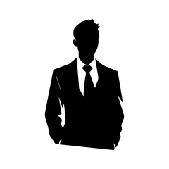 business person silhouette illustration 