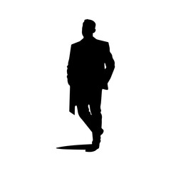 business person silhouette illustration 